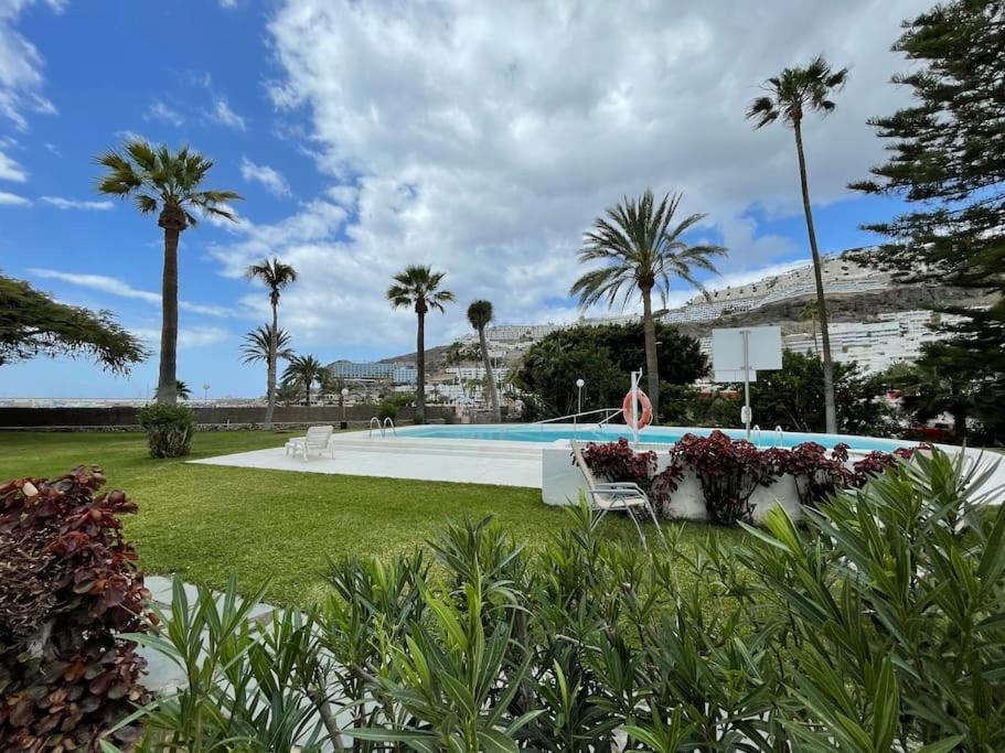 Apartamento Puerto Rico - Primera Linea De Playa Mogán Exterior foto
